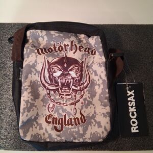 Motorhead Rocksak 9" Mini Backpack Sack 5 ounces NWT